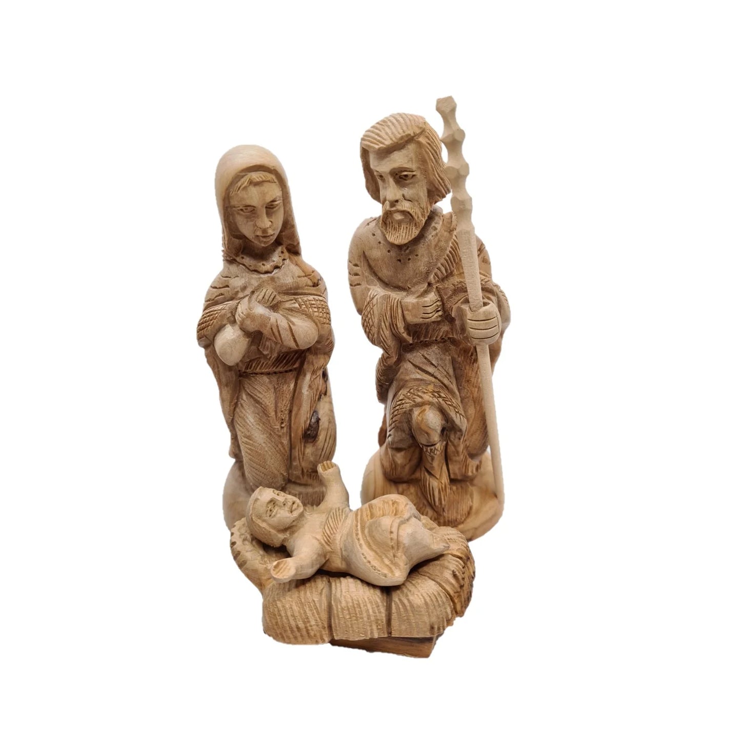Extra Large Musical Nativity Scene with Detailed Figures