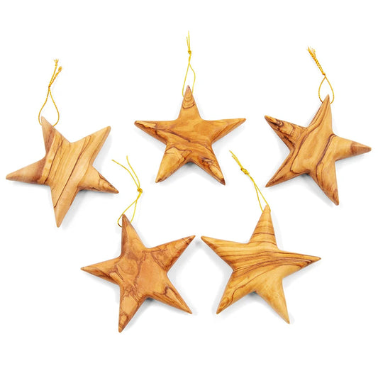 Set of 5 ‘Star of Bethlehem’ Ornament