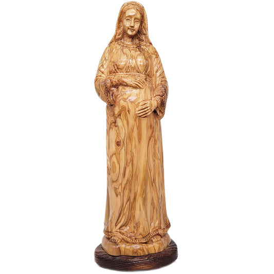 Pregnant Mary Statue