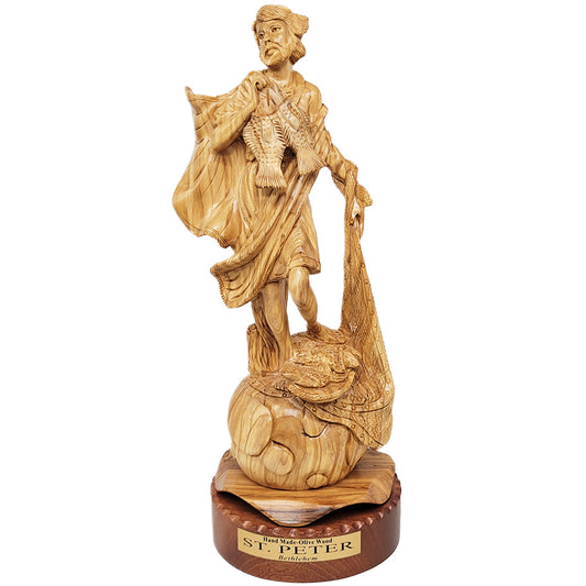 St. Peter The Fisherman Statue