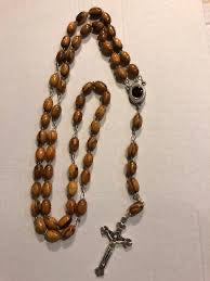 Olive wood handmade Rosary