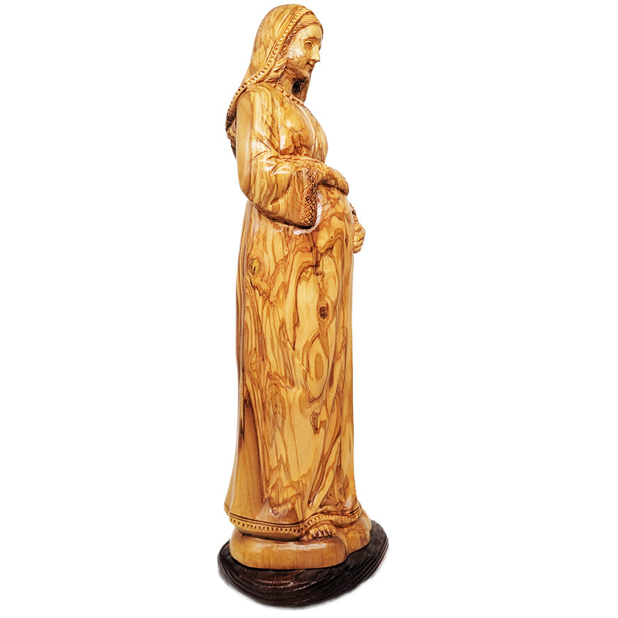 Pregnant Mary Statue