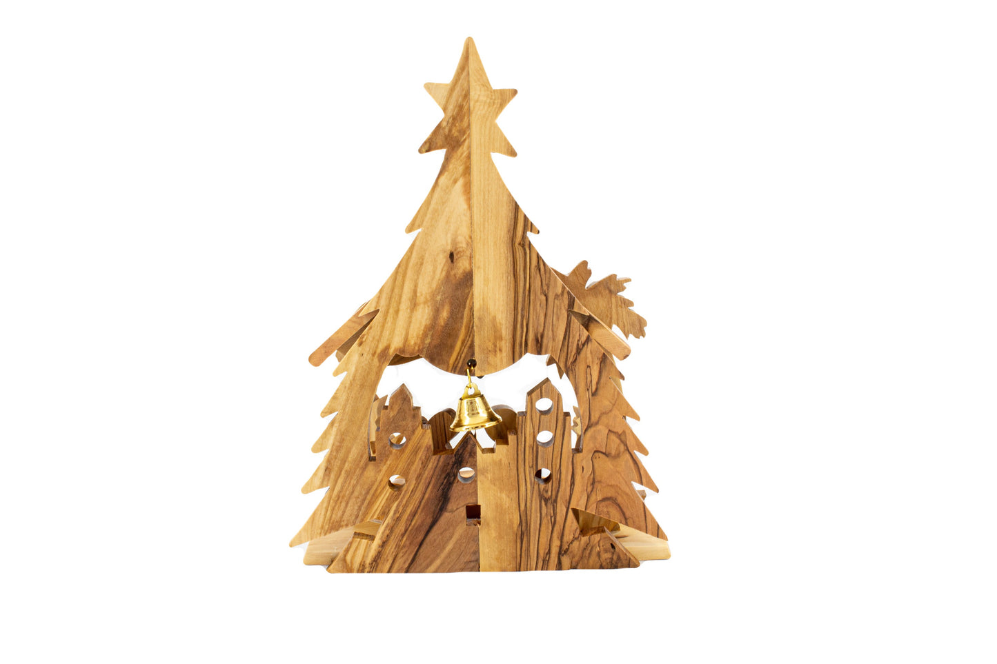 Nativity Set with Music Box
