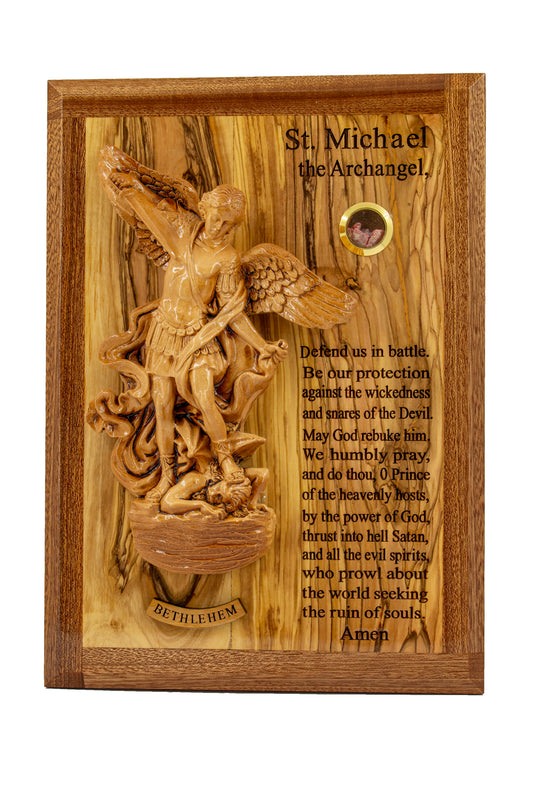 St. Michael Plaque