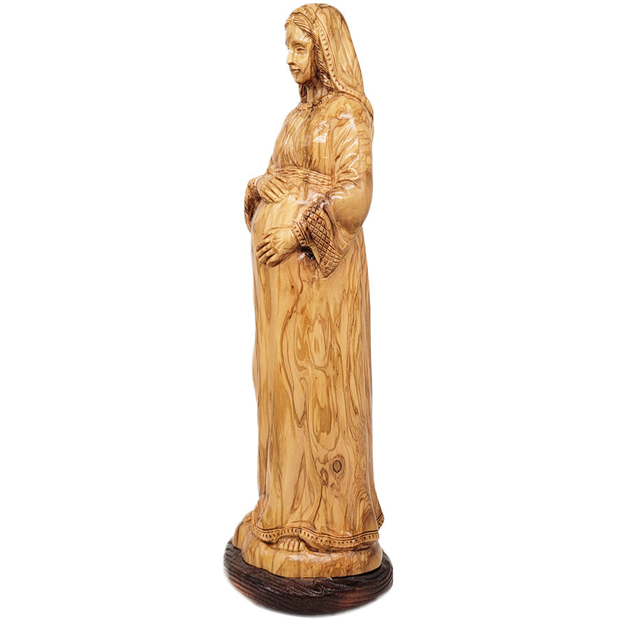 Pregnant Mary Statue