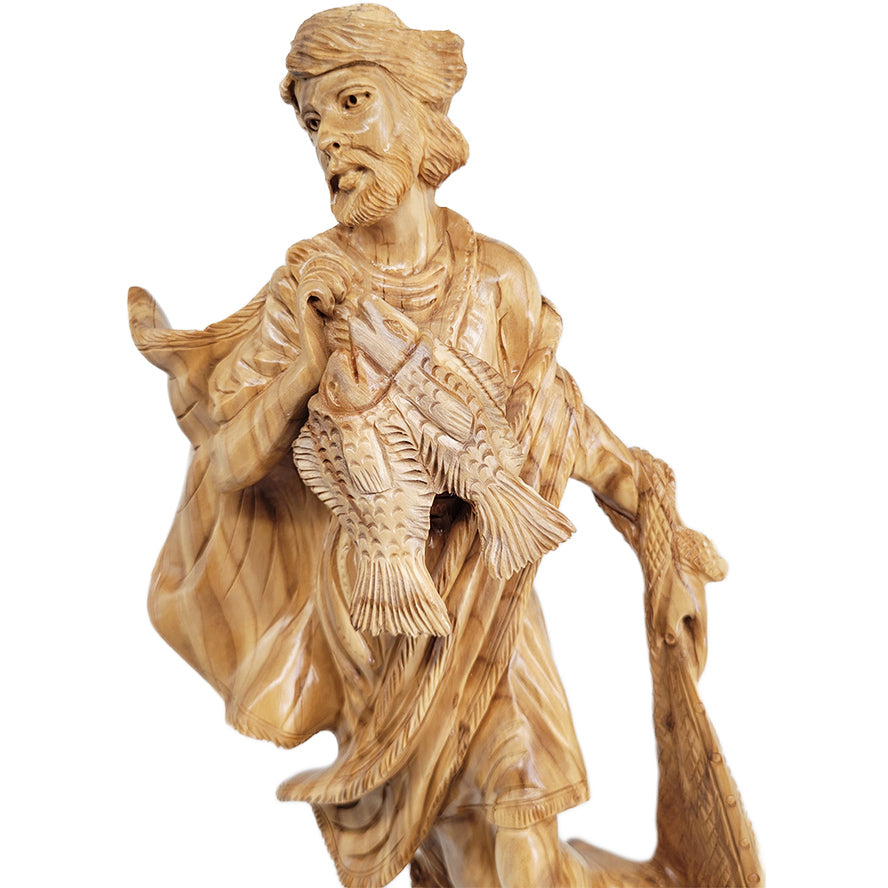 St. Peter The Fisherman Statue