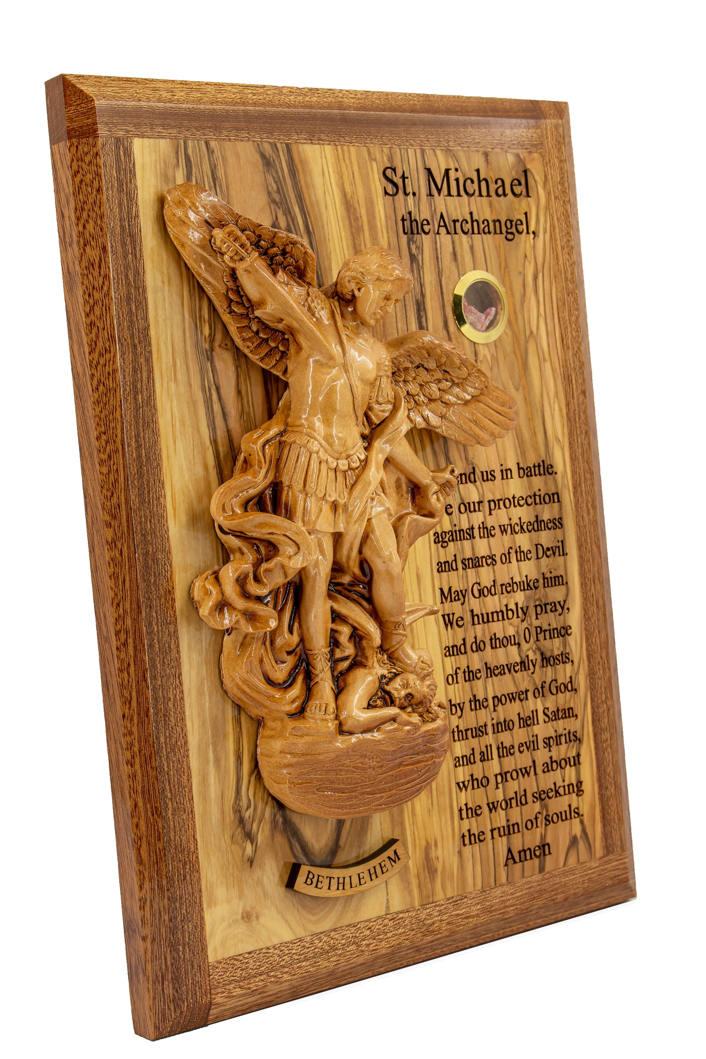 St. Michael Plaque