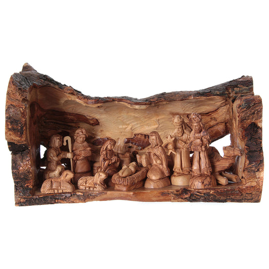 Olive Wood Nativity Set