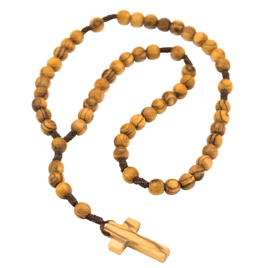 Olive Wood Rosary - Plain